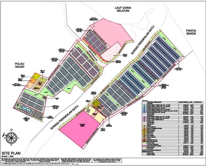 Mixed-Use Master Plan Development, Pantai Senok, Kelantan